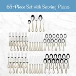 Mikasa Gold Accent Regent Bead Flatware Set for 12