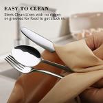 30-Piece Stainless Steel Flatware Set for 6