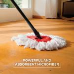 O-Cedar EasyWring Microfiber Spin Mop and Bucket