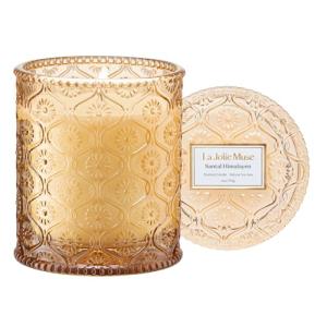 Amber and Sandalwood Luxury Soy Candle 6oz