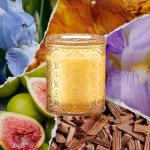 Amber and Sandalwood Luxury Soy Candle 6oz