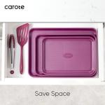 Carote 3-Piece Baking Pan Set in Royal Violet