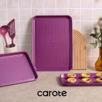 Carote 3-Piece Baking Pan Set in Royal Violet