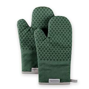 KitchenAid Dark Green Oven Mitt Set, 2 Pieces