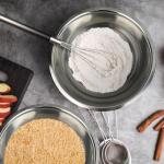 Set of 2 Professional Stainless Steel Mixing Bowls