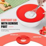 7-Piece Stainless Steel Mixing Bowls Set with Lids