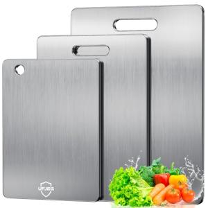 Titanium Cutting Board Set - 3 Double-Sided Boards
