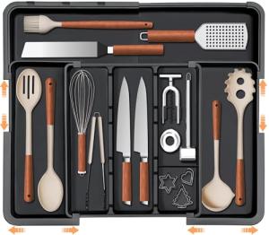 Expandable Utensil Drawer Organizer for Kitchen