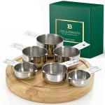 Stainless Steel Measuring Cups Set of 6