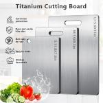 Titanium Cutting Board Set - 3 Double-Sided Boards