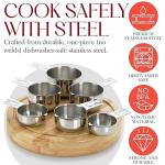 Stainless Steel Measuring Cups Set of 6