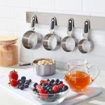 Farberware 5-Piece Stainless Steel Measuring Cups Set