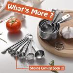 Stainless Steel 5-Piece Measuring Cups Set