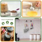 Measuring Cups and Spoons Set - 10 Pack