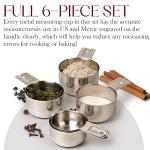Stainless Steel Measuring Cups Set of 6