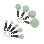 Measuring Cup and Spoon Set, Pistachio, 9 Piece