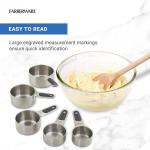Farberware 5-Piece Stainless Steel Measuring Cups Set