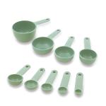 Measuring Cup and Spoon Set, Pistachio, 9 Piece