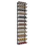 Adjustable 12-Tier Wall Mounted Spice Rack