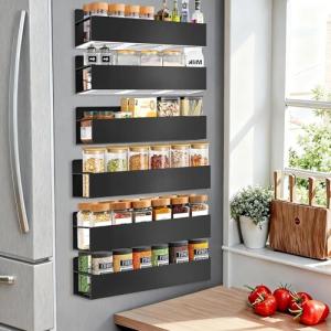 Magnetic Spice Rack Organizer for Kitchen Storage