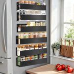 Magnetic Spice Rack Organizer for Kitchen Storage