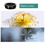 3-in-1 Fisheye Wide Angle Camera Lens for Smartphones