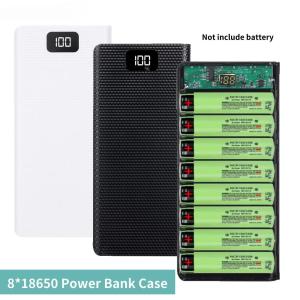 8-Cell Battery Power Bank Case with Fast Charge