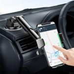 Car Phone Holder Mount for iPhone, Samsung, Xiaomi