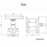 VIKEFON Aluminum Phone Holder for Motorcycles and Bikes