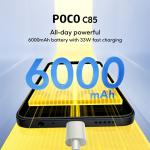 POCO C85 Smartphone 128/256GB, 50MP Camera