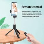 Bluetooth Selfie Stick with Fill Light for Phones