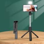 Bluetooth Selfie Stick with Fill Light for Phones