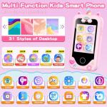 Kids Smart Phone with Dual Camera and Games