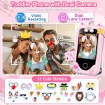 Kids Smartphone Toy for Girls Ages 3-10