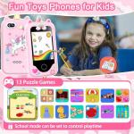 Kids Smartphone Toy for Girls Ages 3-10