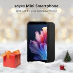 Soyes Mini Phone - World's Smallest 3" Android Phone