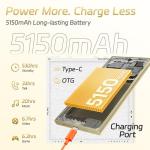 OUKITEL C61 Unlocked Android Smartphone with 6.88" Display