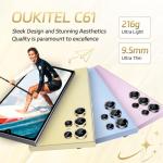 OUKITEL C61 Unlocked Android Smartphone with 6.88" Display