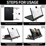 14-Inch Black Smartphone Screen Magnifier 3D Amplifier