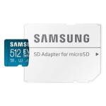 Samsung EVO Select 512GB microSD Card + Adapter