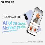 Samsung Galaxy A36 5G Smartphone, 8GB RAM, 256GB Storage