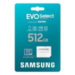 Samsung EVO Select 512GB microSD Card + Adapter