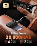INIU 20000mAh Compact Power Bank with Fast Charging