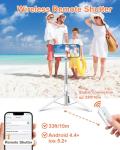 67-Inch Selfie Stick Tripod with Wireless Remote
