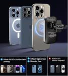 Magnetic Wireless Car Charger Mount for Smartphones