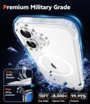 iPhone 17 Clear Case with Magnetic Screen Protector