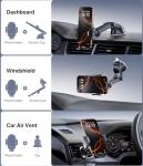 Miracase 4-in-1 Car Phone Holder Mount