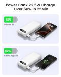 26800mAh Power Bank with 4 Cables & Fast Charging