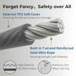 Muuee Stretchy Anti-Theft Phone Lanyard Strap