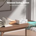 XuanPad Mini Projector 18000L Portable Home Cinema